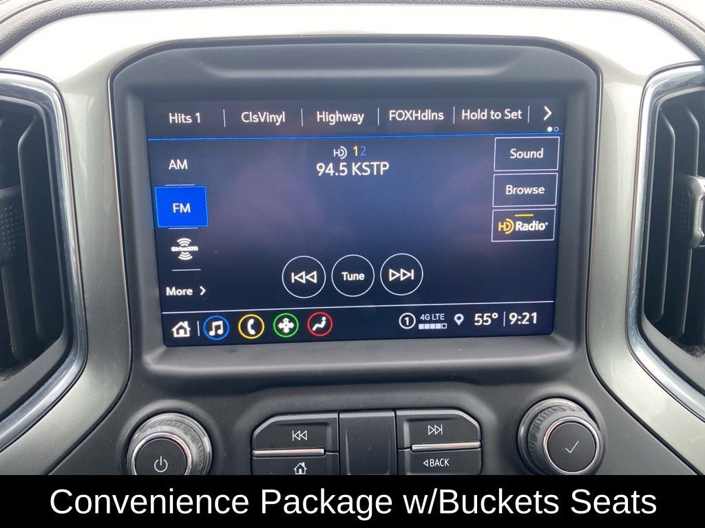 Used 2021 Chevrolet Silverado 1500 RST with VIN 1GCRYEED7MZ112370 for sale in Monticello, Minnesota