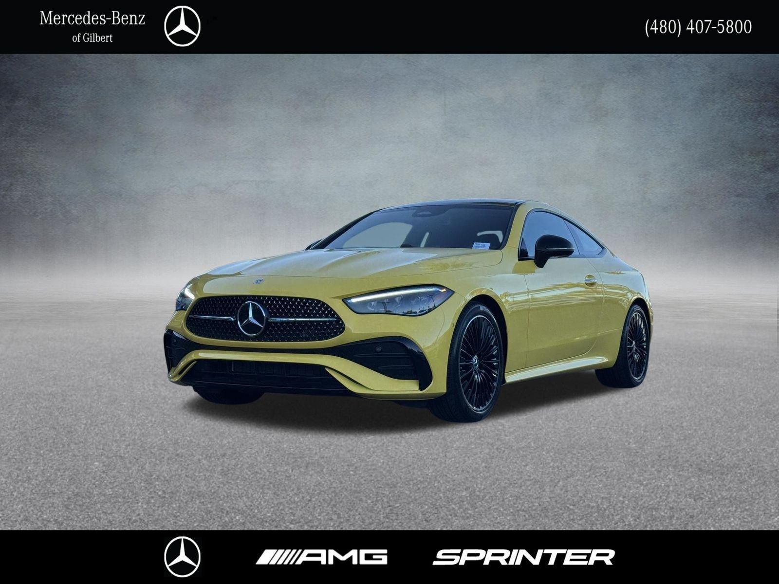 Used 2026 Yellow Mercedes-Benz CLE 300 image 1