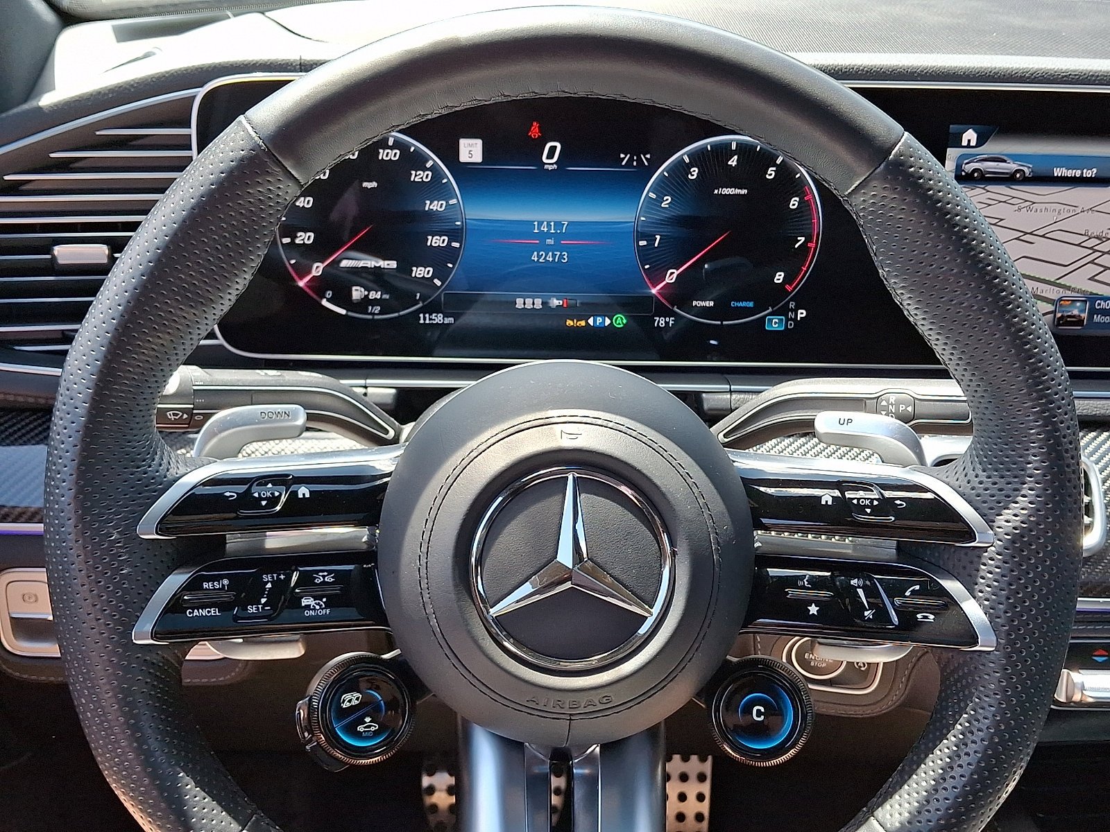 Used 2024 Manufaktur Alpine Grey   956 Mercedes-Benz AMG® GLE 53 image 21