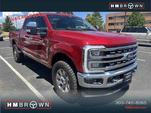 Used 2024 Red Metallic Ford Lariat image 1