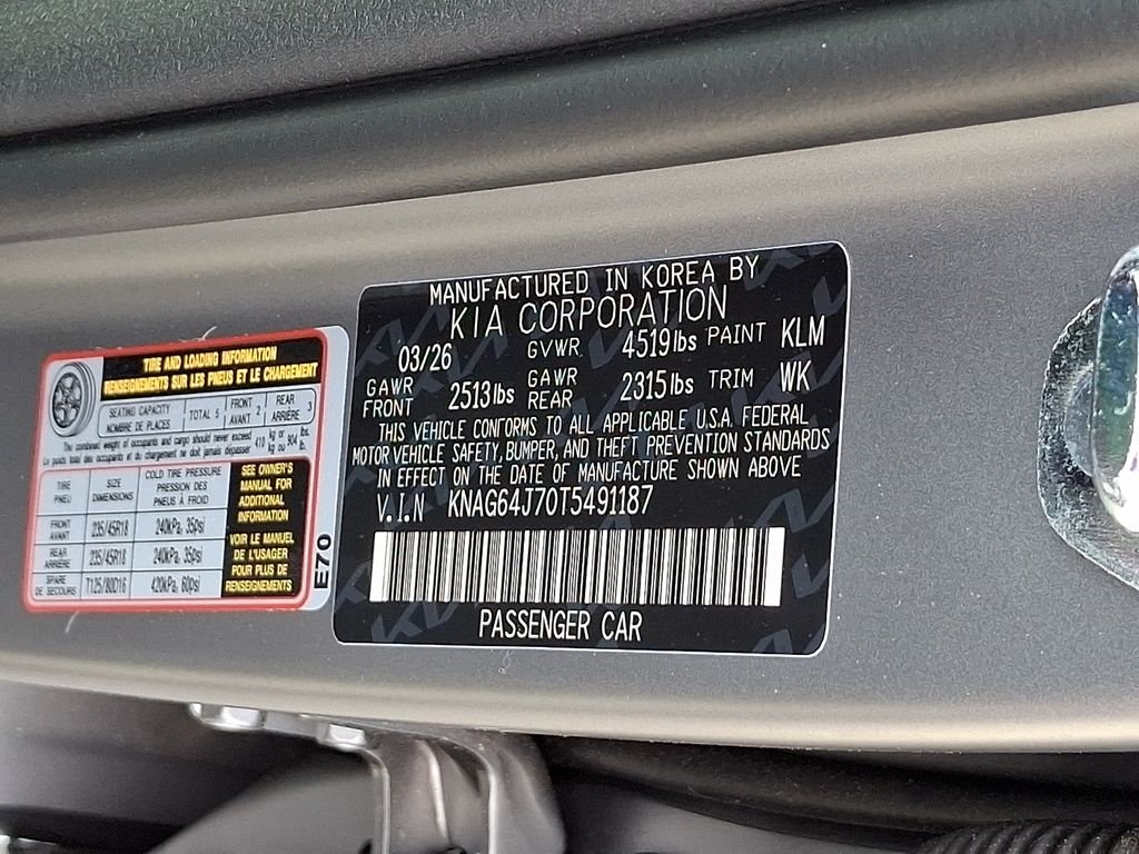 New 2026 Gray Kia GT-Line image 10