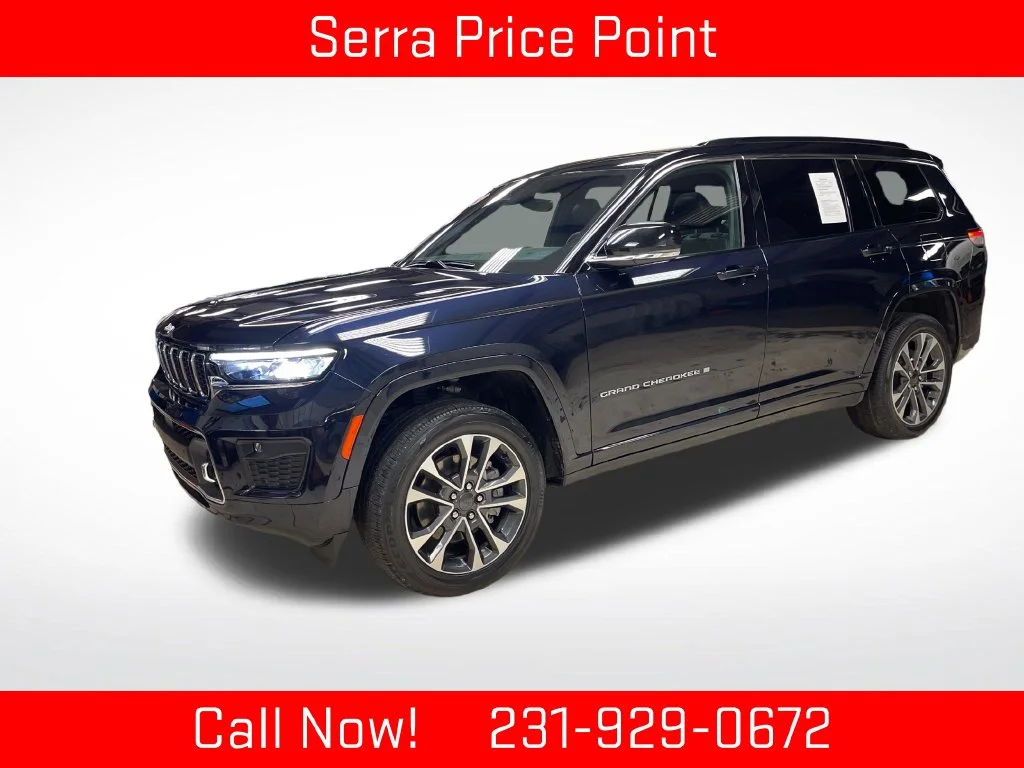 Certified Used 2024 Black Jeep Overland image 1