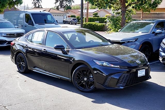 Used 2025 Black Toyota SE image 2