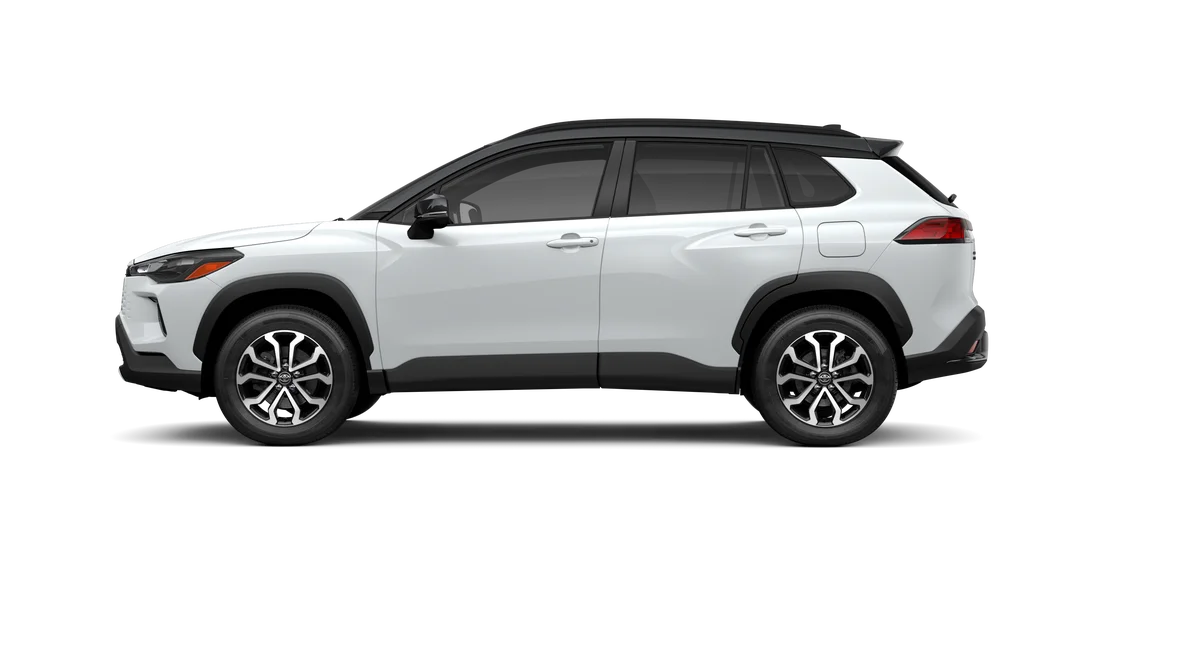 New 2026 Wind Chill Pearl with Jet Black roof Toyota Hybrid SE image 25