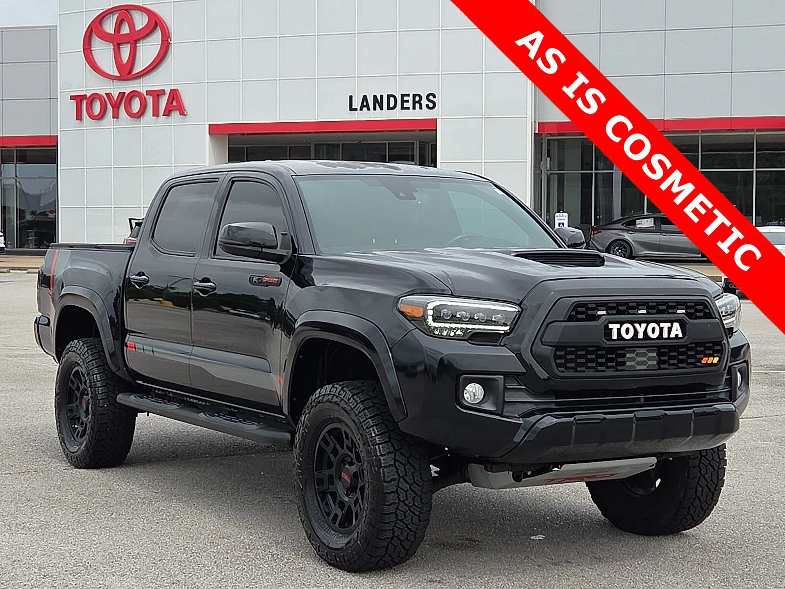 Used 2019 Midnight Black Metallic Toyota TRD Sport image 1