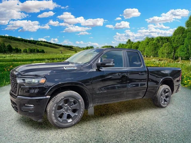 New 2026 Diamond Black Crystal Pearl-Coat Exterior Paint RAM Big Horn/Lone Star image 2