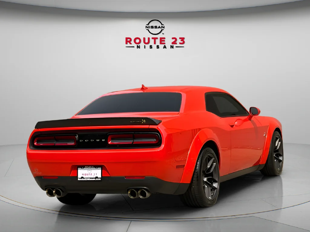 Used 2021 Orange Dodge R/T Scat Pack Widebody image 9
