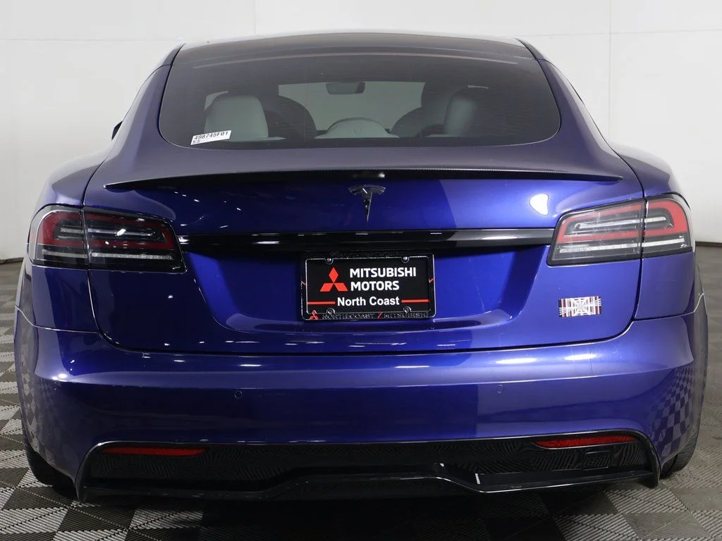 Used 2023 Blue Tesla Plaid image 15