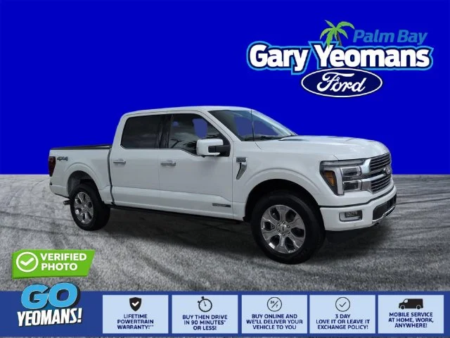 New 2026 Star White Metallic Tri-Coat Ford Platinum® image 1