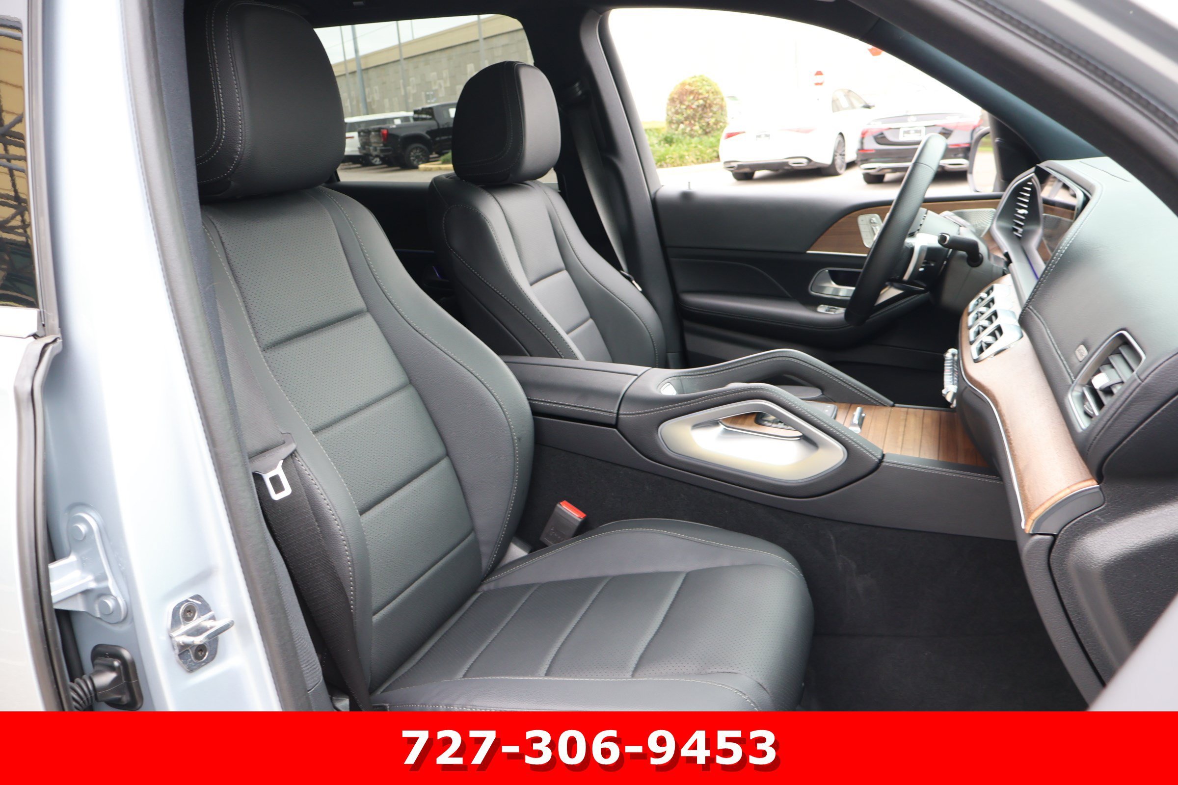 Certified Used 2025 Cirrus Silver Metallic Mercedes-Benz GLS 450 image 27