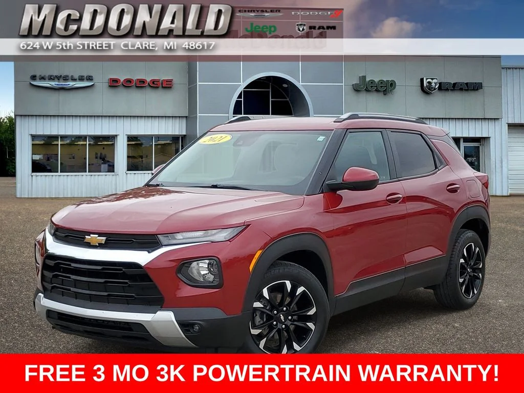 Used 2021 Red Chevrolet LT image 1