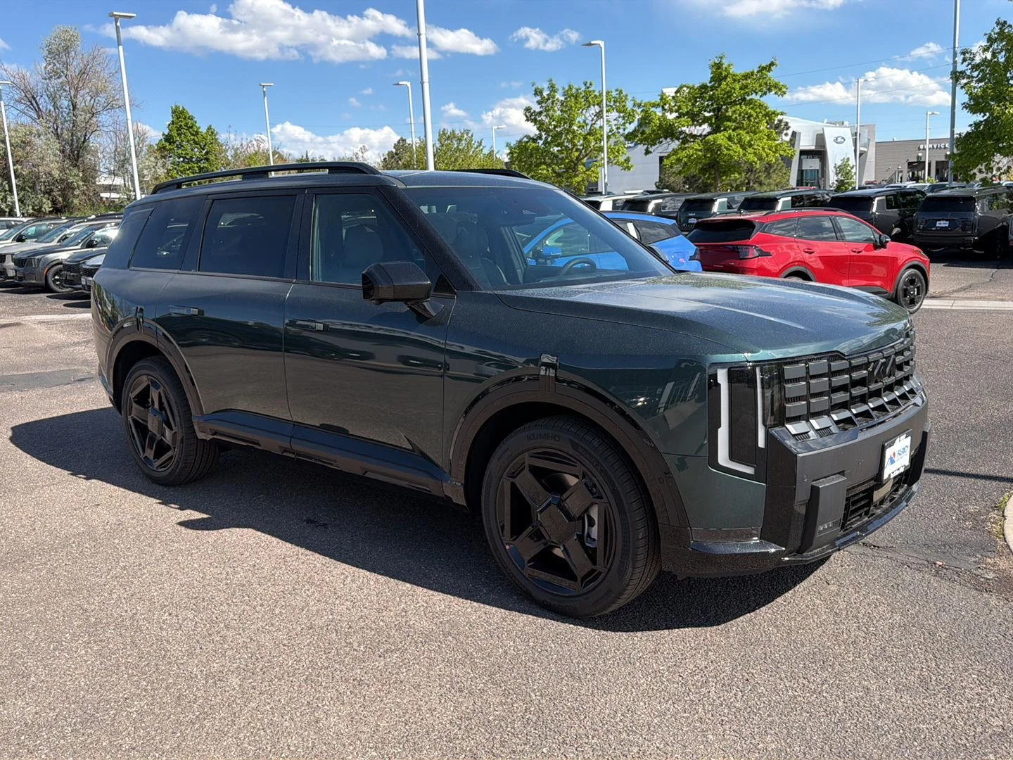 New 2027 Black Jade Green Kia X-Line SX-Prestige image 3