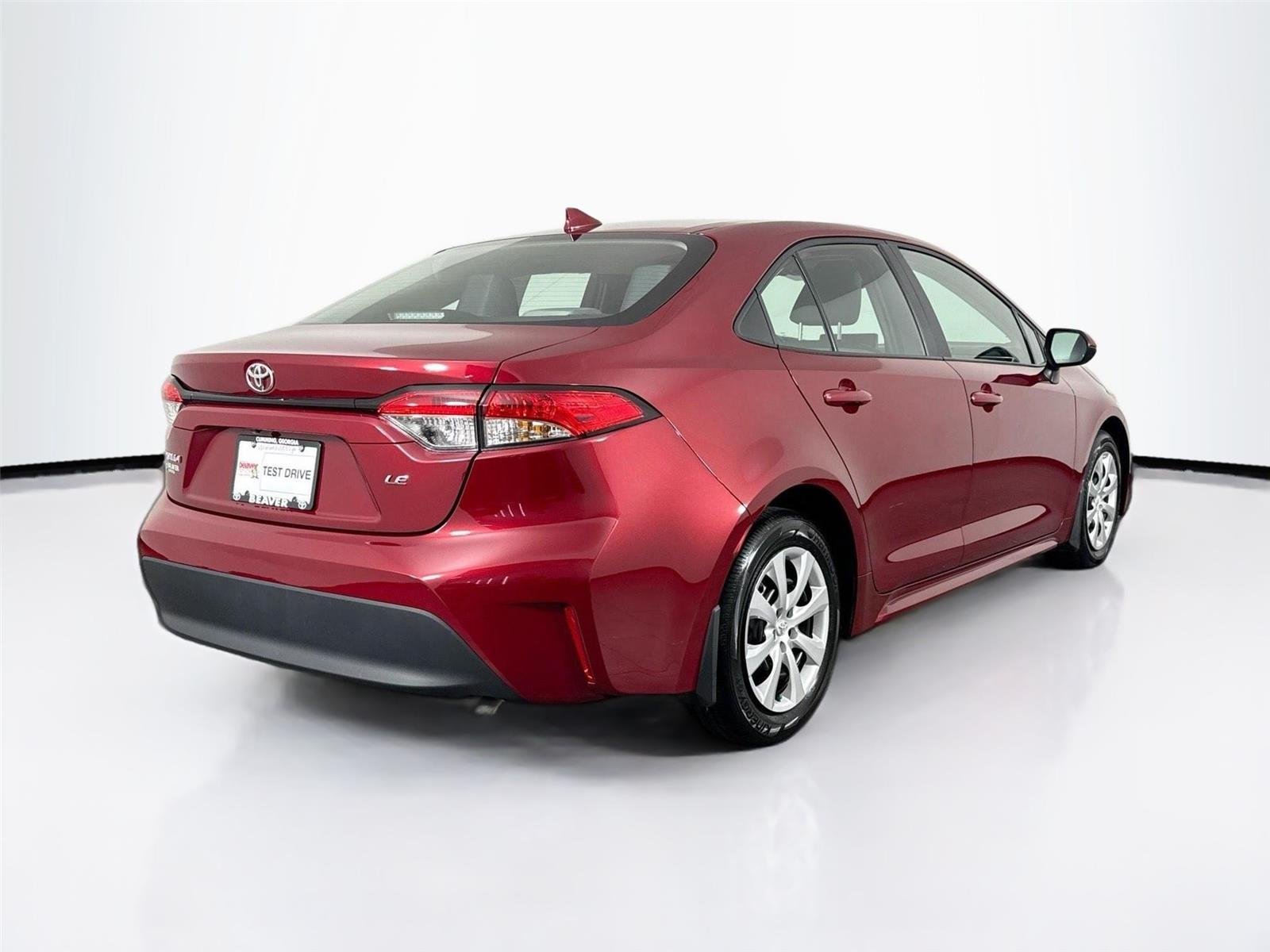 Certified Used 2026 Ruby Flare Pearl Toyota LE image 2