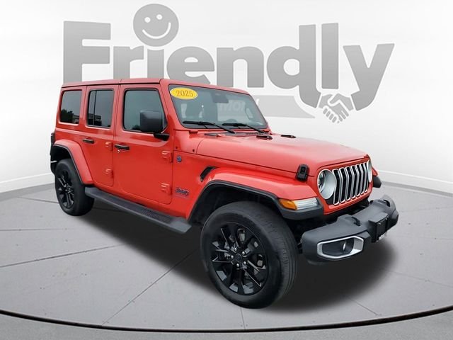 Used 2025 Red Jeep Sahara 4xe image 7