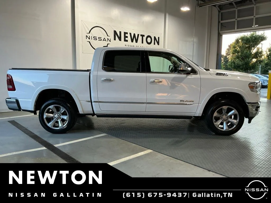 Used 2020 Bright White Clearcoat Ram Limited image 4