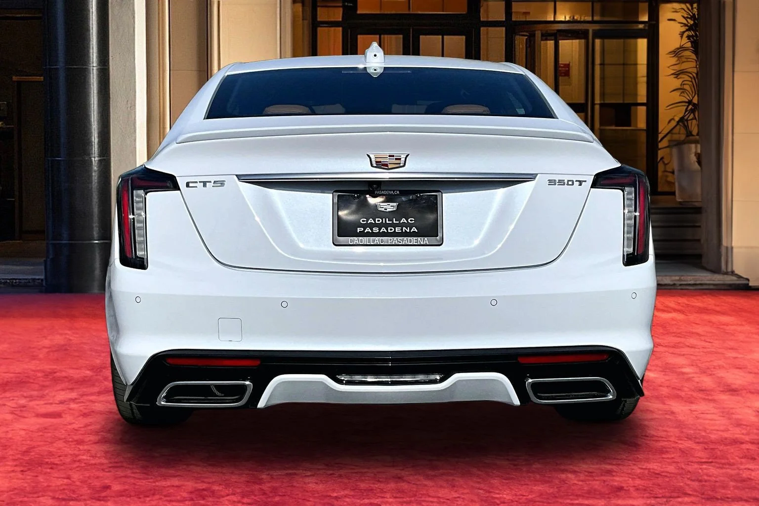 New 2026 Vibrant White Tricoat Cadillac Sport image 5