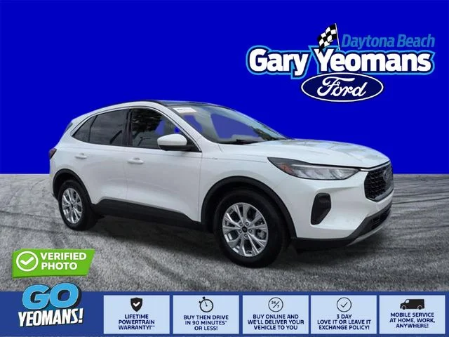 Certified Used 2023 White Metallic Ford Active image 1
