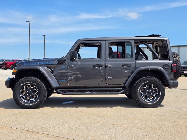 Certified Used 2022 Granite Crystal Metallic Clearcoat Jeep Unlimited Rubicon image 4