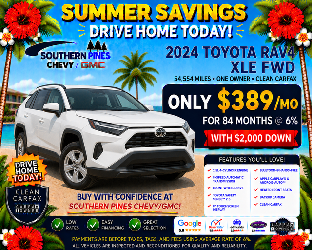 Used 2024 Blue Toyota XLE image 5