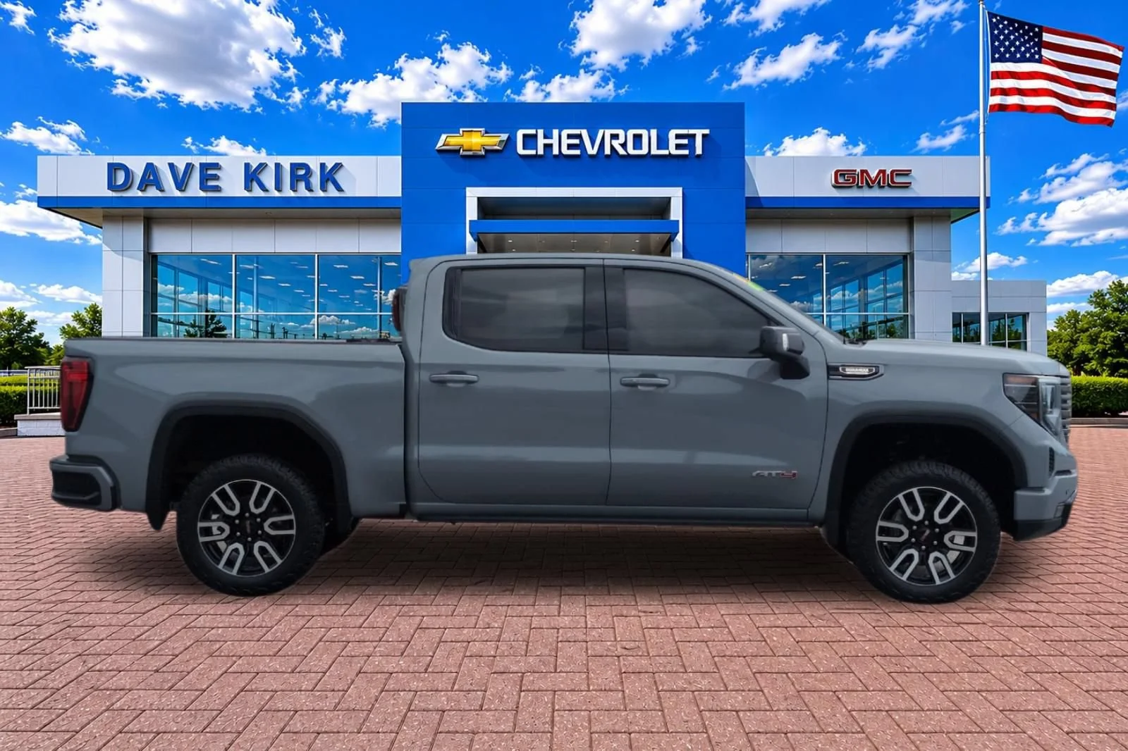 Used 2024 Thunderstorm Gray GMC AT4 image 2