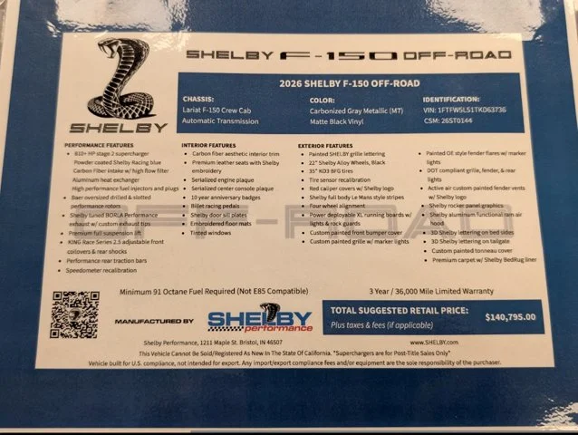 New 2026 Carbonized Gray Metallic Ford Lariat® image 77