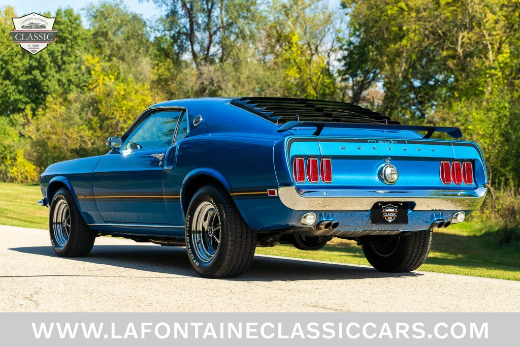 Used 1969 Blue Ford Mach 1 image 50
