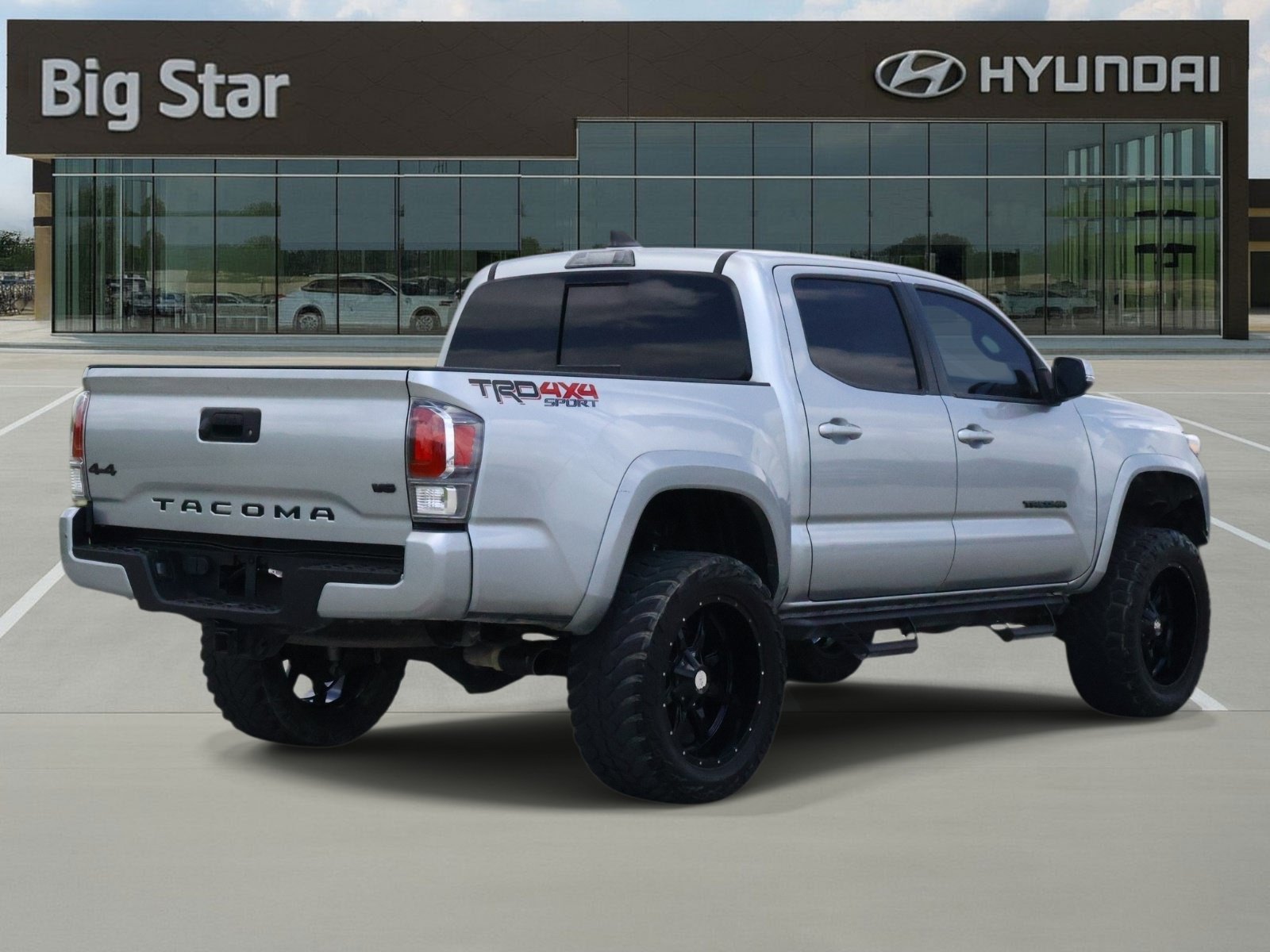 Used 2023 Celestial Silver Metallic Toyota TRD Sport image 4