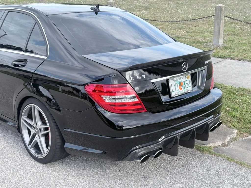 Used 2013 Black Mercedes-Benz C 63 AMG® image 11