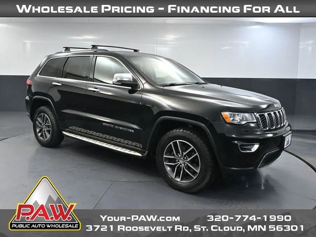 Used 2017 Black Jeep Limited image 1