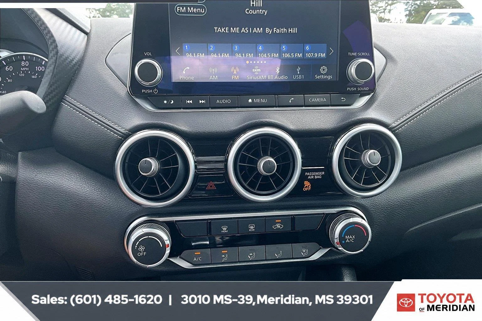 Used 2025 Atlantic Gray Metallic Nissan SV image 22