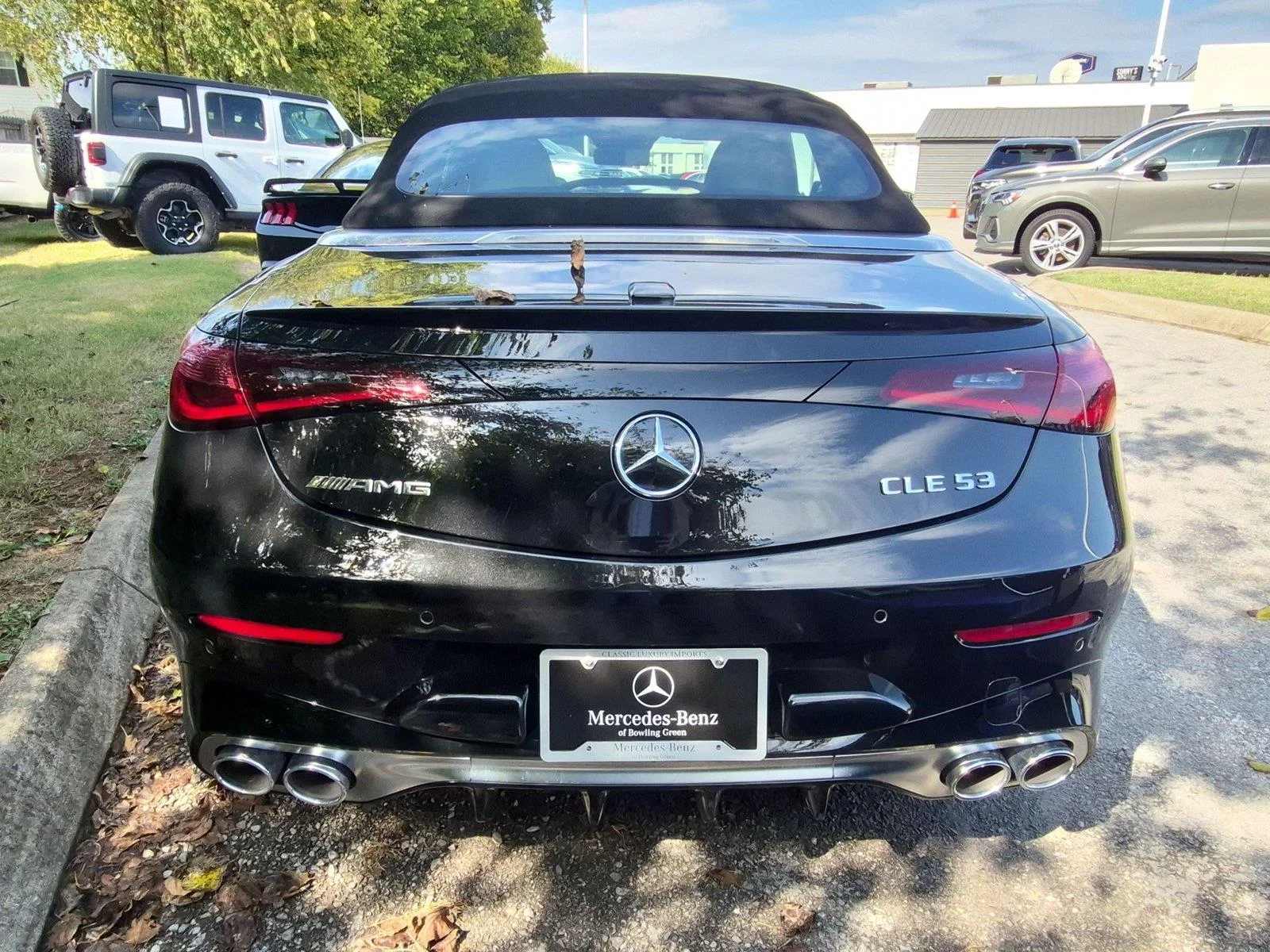 Used 2025 Obsidian Black Metallic Mercedes-Benz AMG® CLE 53 image 4