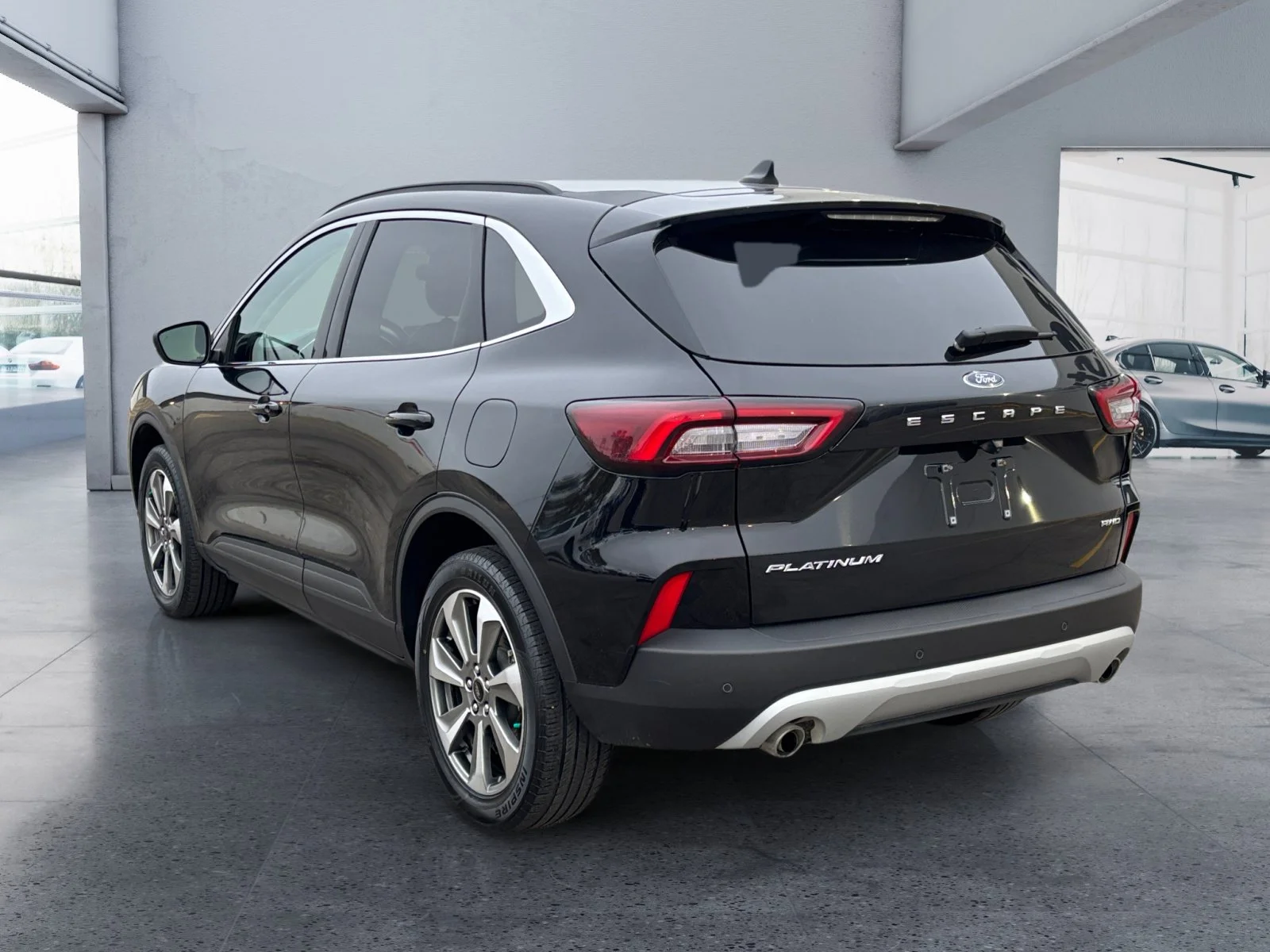 Used 2025 Black Ford Platinum image 3