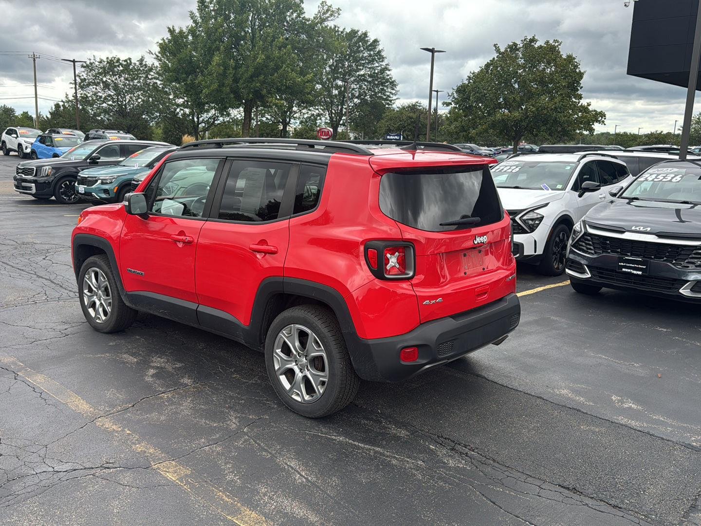 Used 2020 Colorado Red Clearcoat Jeep Limited image 5
