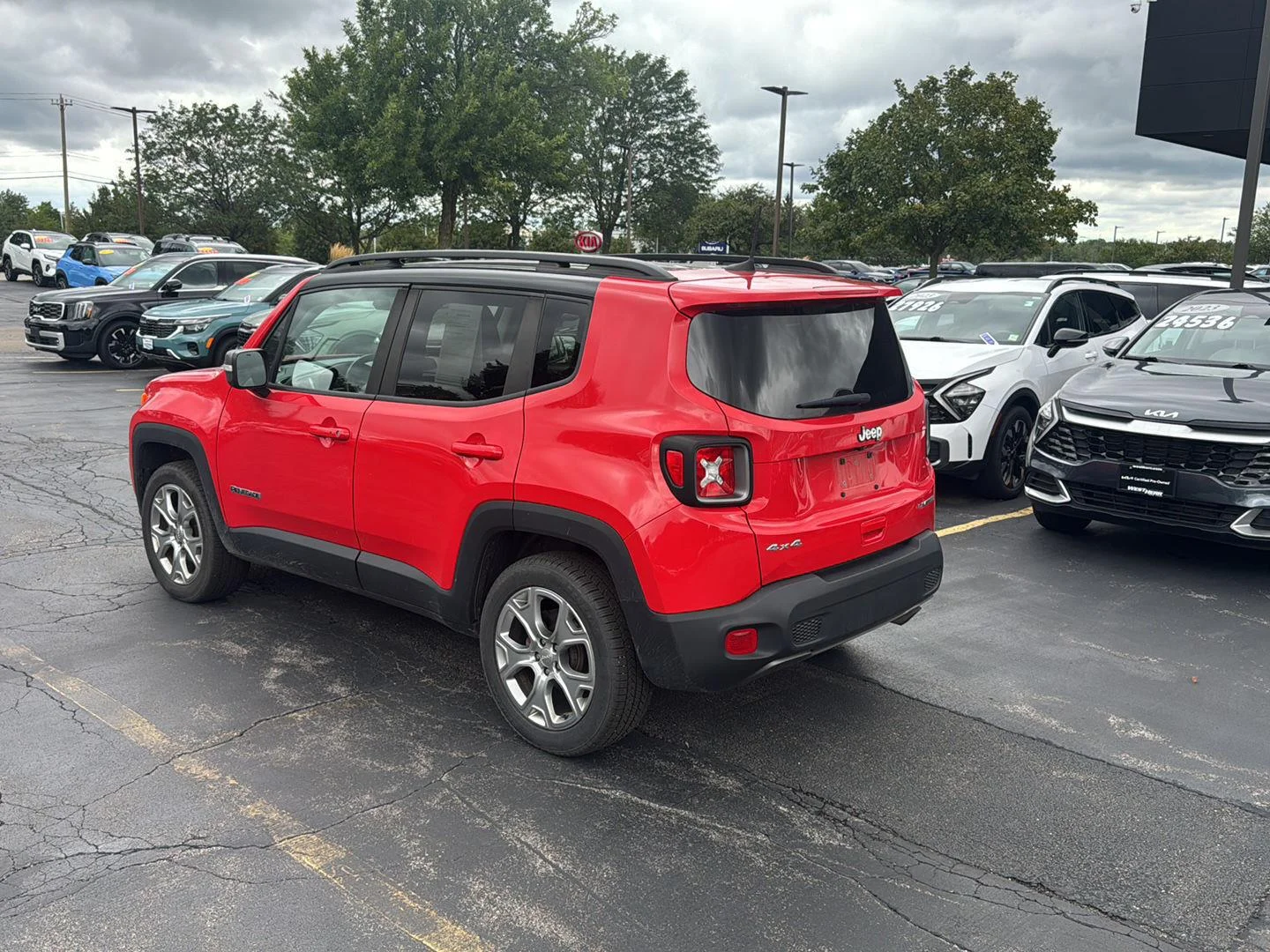 Used 2020 Colorado Red Clearcoat Jeep Limited image 5