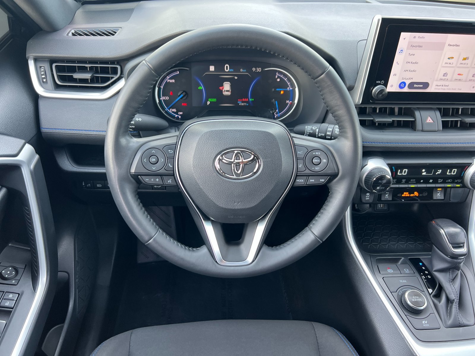 Used 2024 Midnight Black Metallic Toyota Hybrid SE image 13