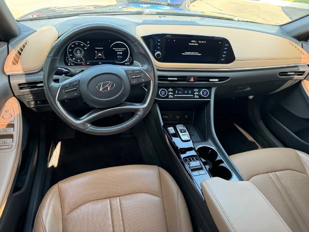 Used 2023 Blue Hyundai Limited image 14