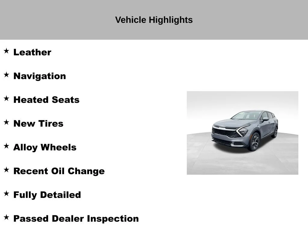 Certified Used 2023 Silver Kia EX image 10