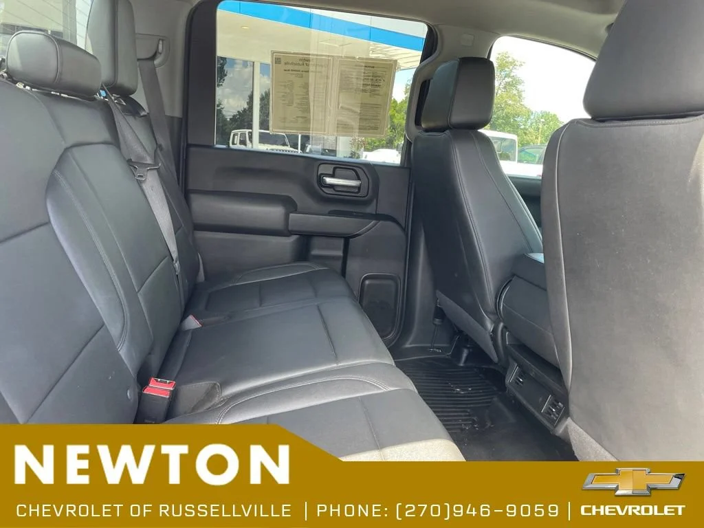 Used 2021 SUMMIT WHITE GMC 4WD CREW 159 image 24