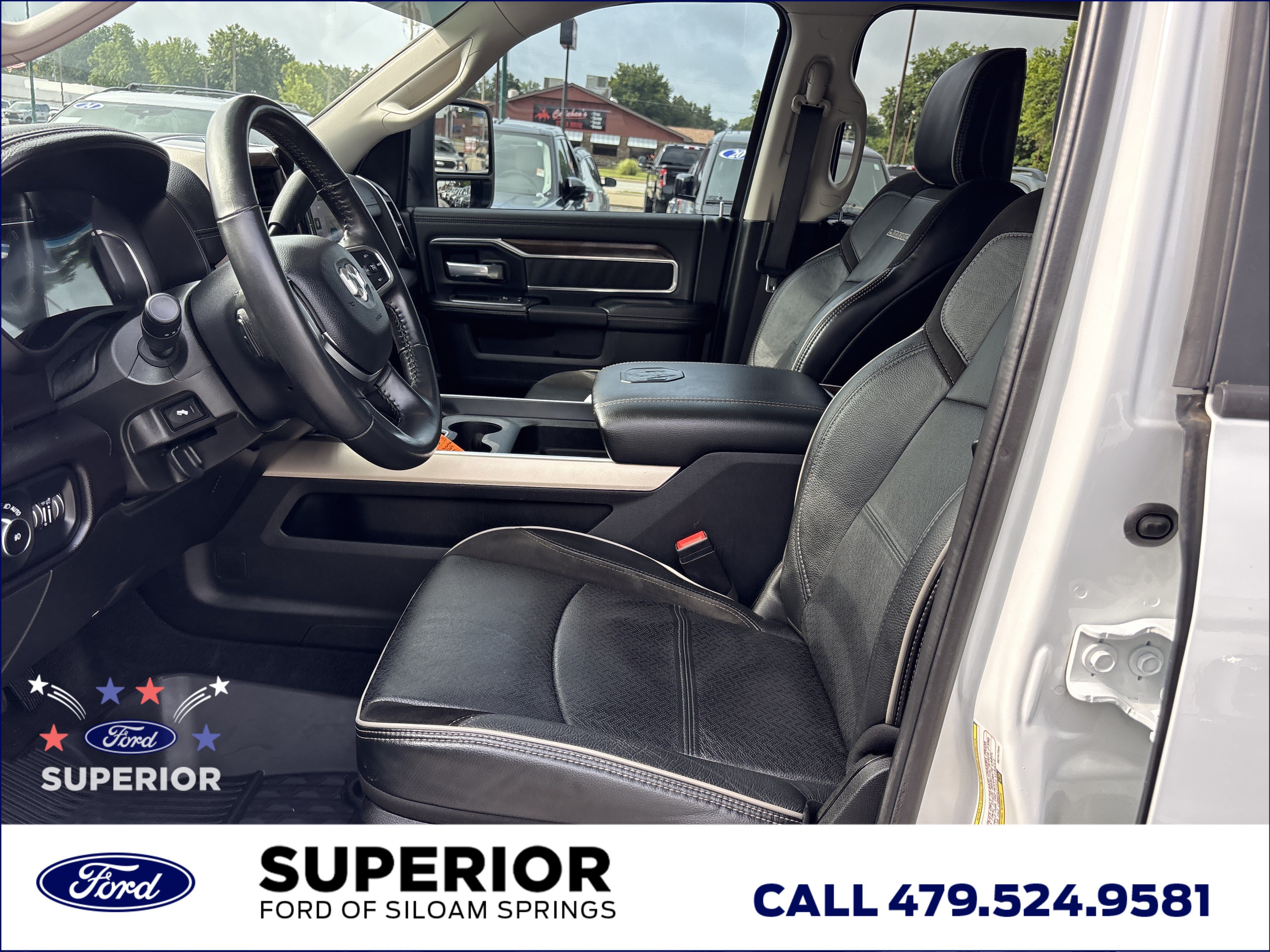 Used 2024 Bright White Clearcoat Ram Laramie image 16