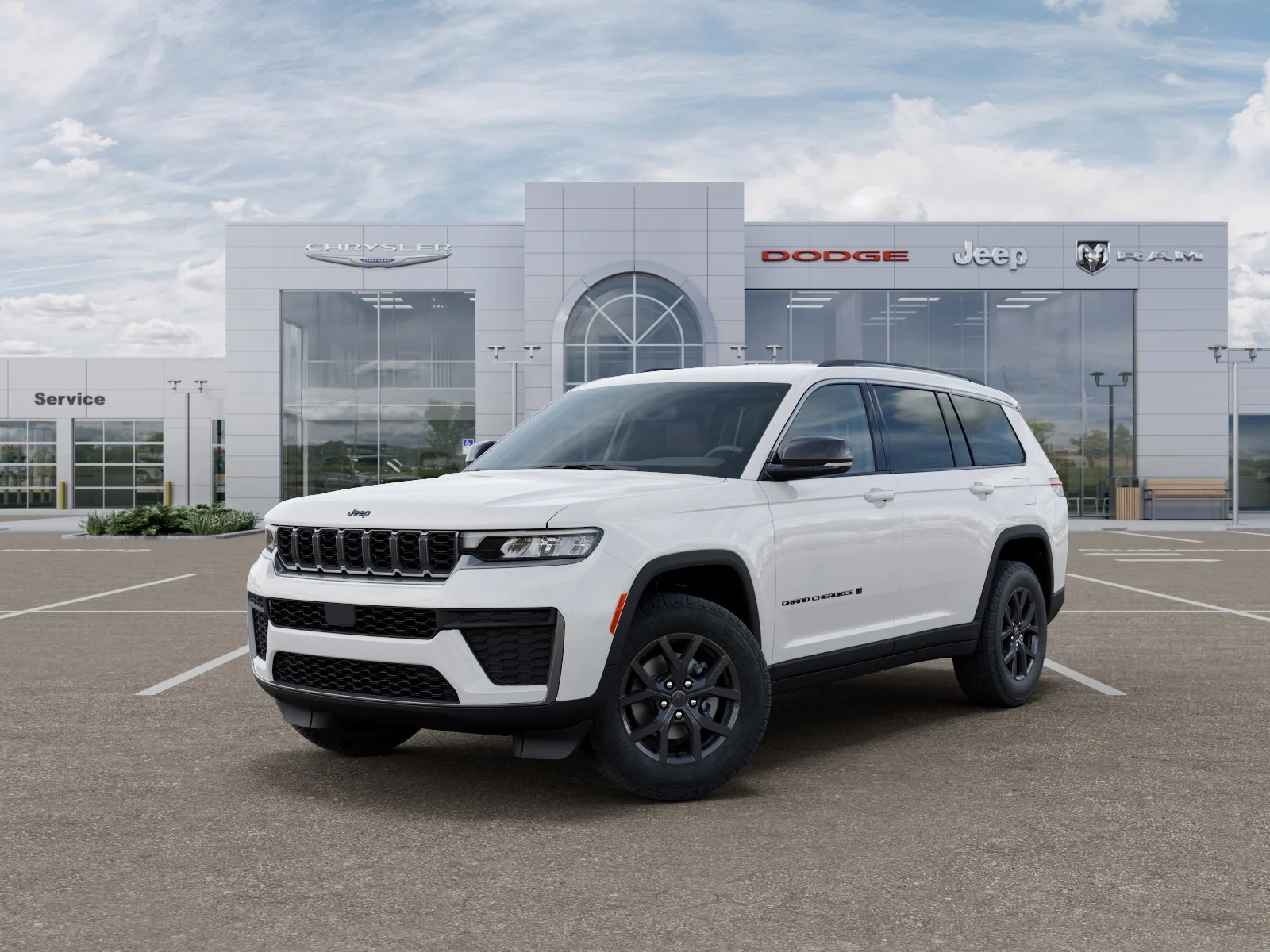 New 2027 Bright White Clear-Coat Paint Jeep Laredo Altitude image 27