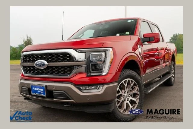 Used 2023 Red Ford King Ranch image 1