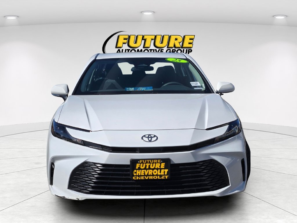 Used 2025 White Toyota LE image 2