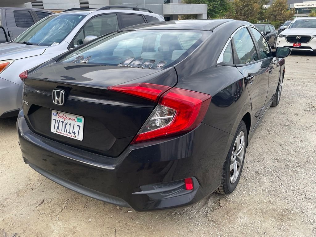 Used 2017 Burgundy Night Pearl Honda LX image 4