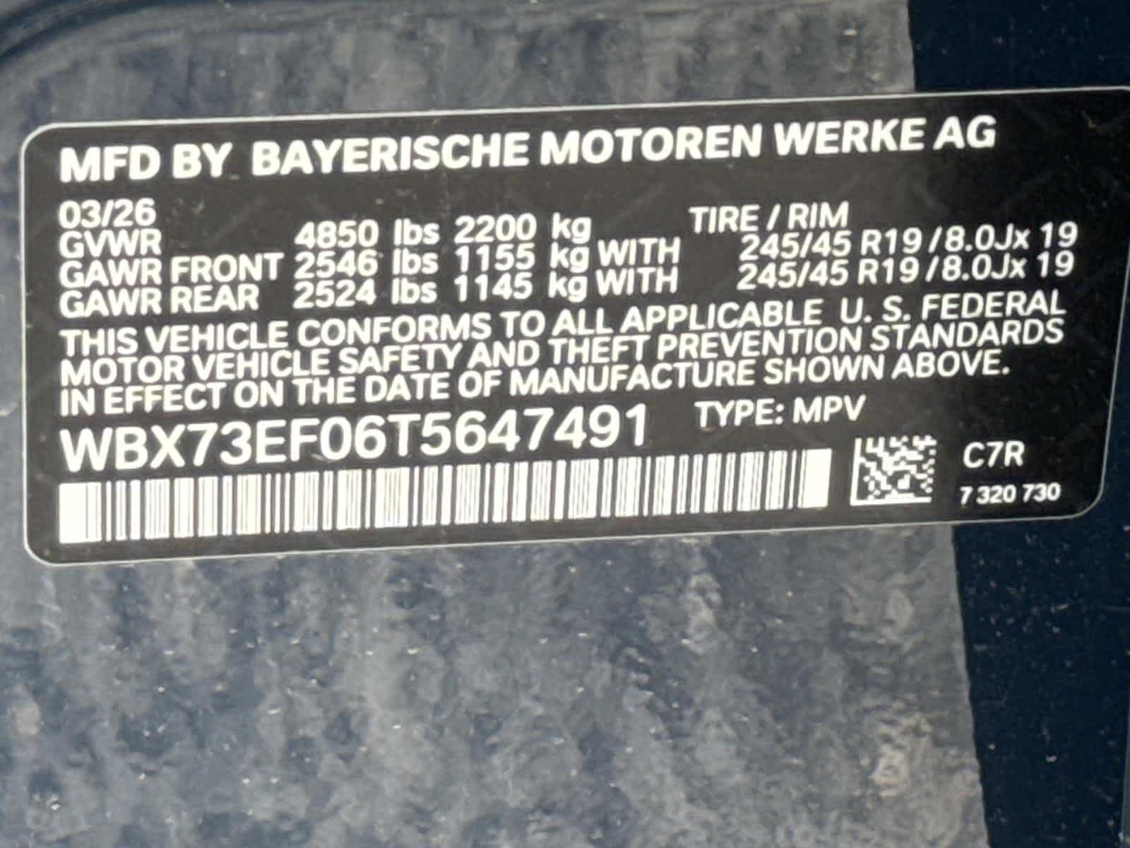 New 2026 Night Dusk Blue Metallic BMW xDrive28i image 30
