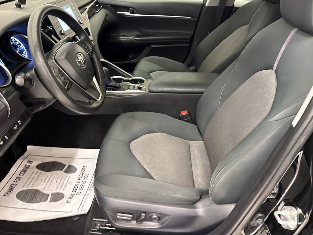 Used 2023 Midnight Black Metallic Toyota LE image 16