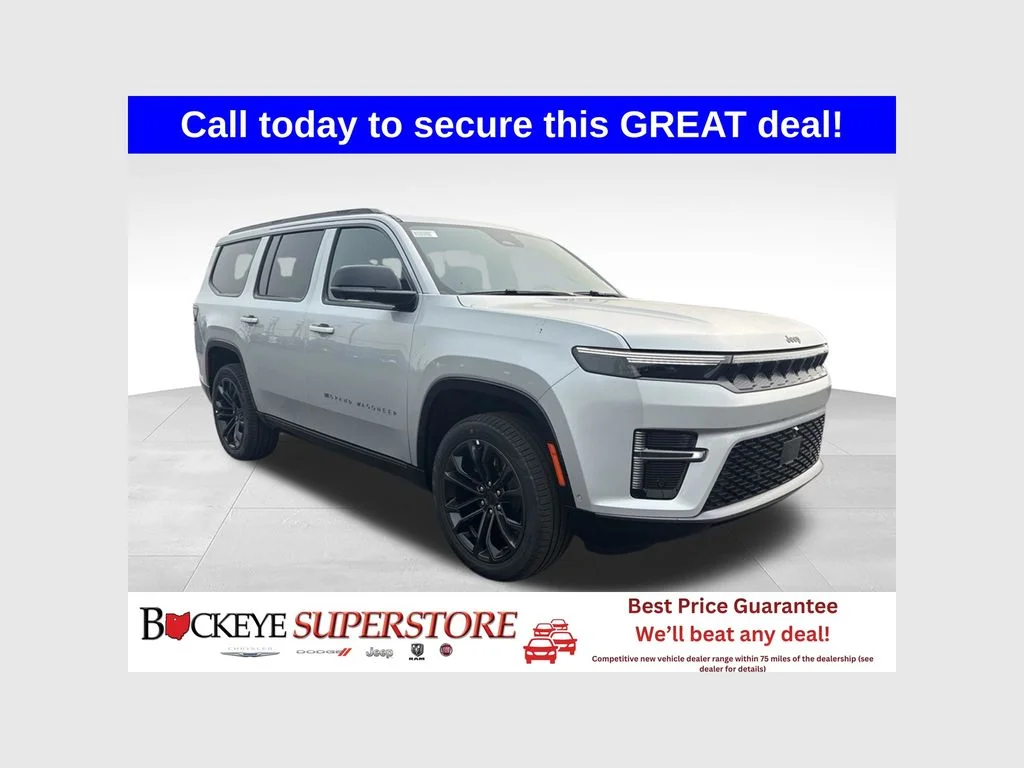 New 2026 Silver-Zynith Exterior Paint Jeep Grand Wagoneer image 1