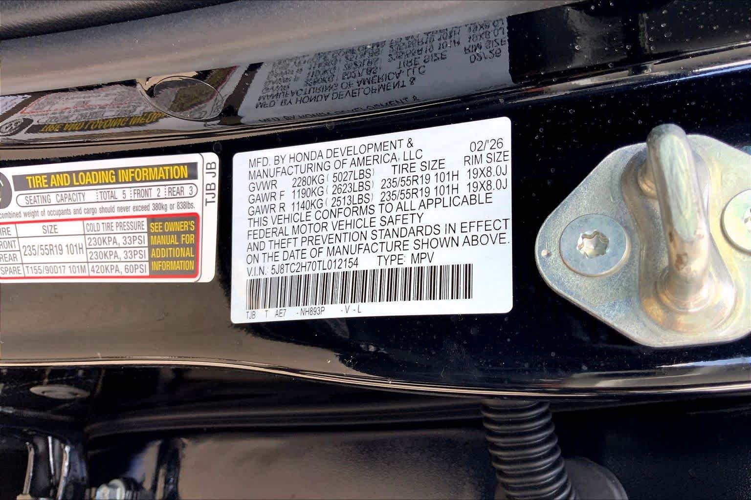 New 2026 Majestic Black Pearl Acura w/Advance Package image 21