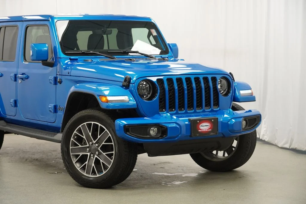 Used 2023 Blue Jeep High Altitude 4xe image 3