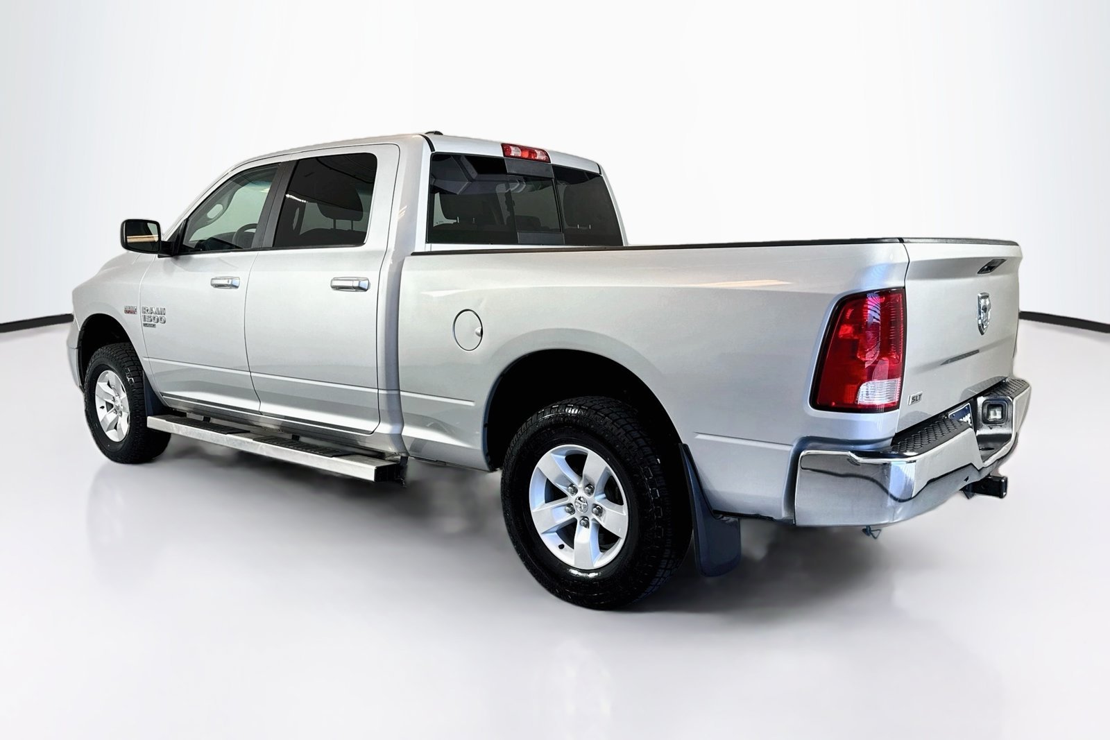 Used 2019 Bright Silver Metallic Clearcoat Ram SLT image 7