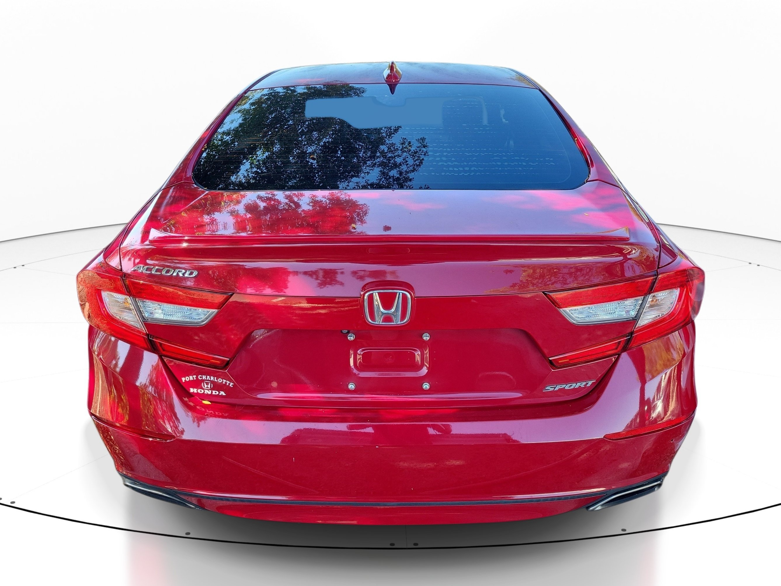 Used 2018 Radiant Red Metallic Honda Sport image 4